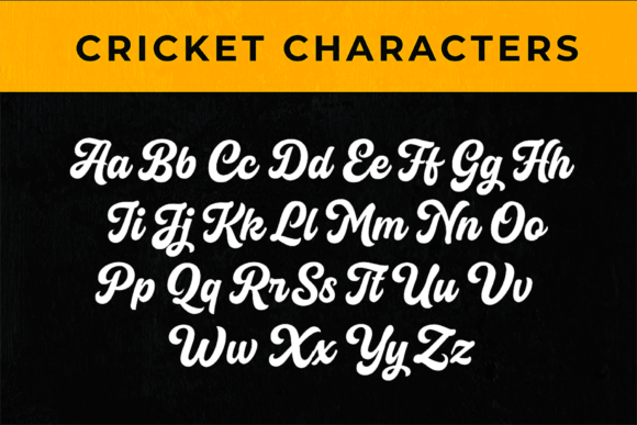 Cricket Font - Image 8