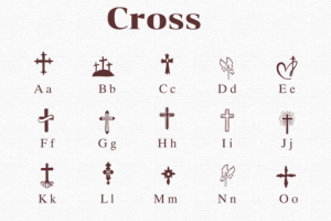 Alternative view of Cross Font