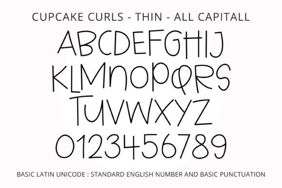 Cupcake Curls Font - Image 4