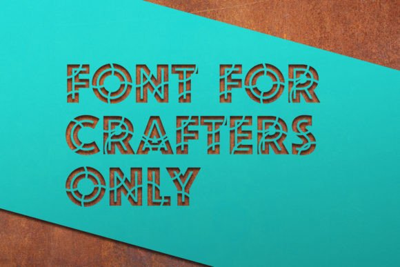 Cut Line Font - Image 2