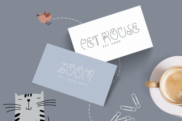 Cute Cat Font - Image 3