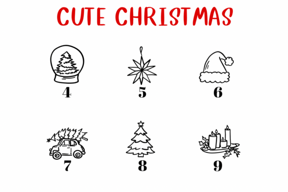 Cute Christmas Font - Image 4