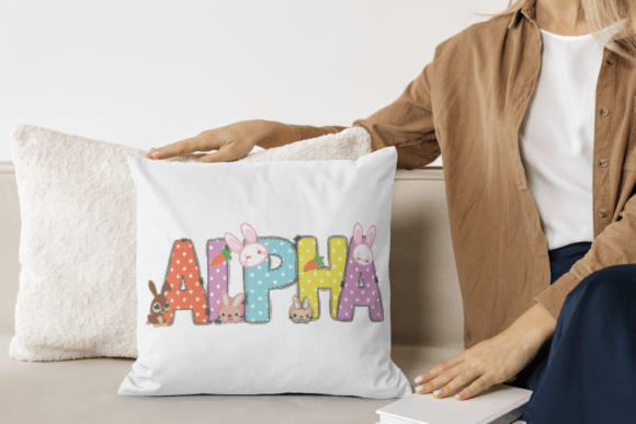 Cute Easter Egg Font - Image 5