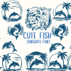 Cute Fish Font