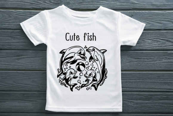 Cute Fish Font - Image 5