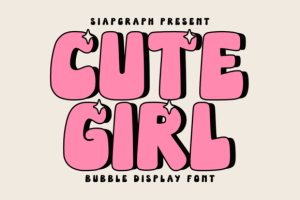 Cute Girl Font