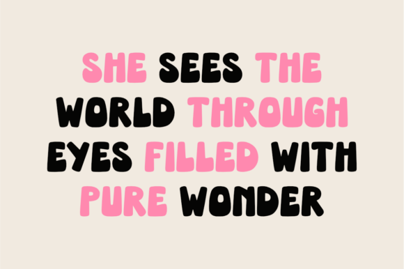 Cute Girl Font - Image 3