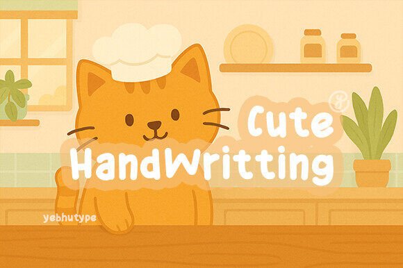 Cute Handwriting Font