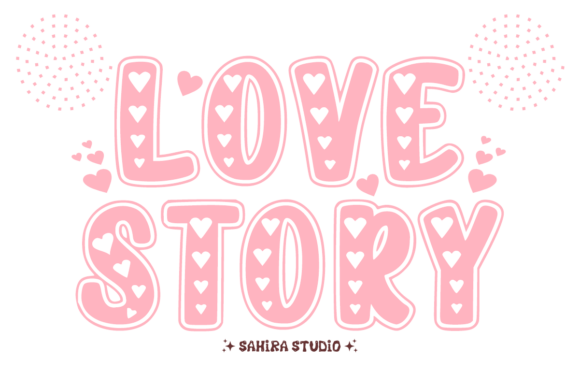 Cute Heart Font - Image 2