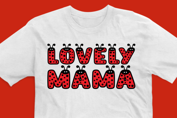 Cute Lady Bugs Font - Image 4