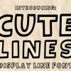 Cute Lines Font