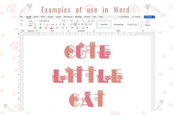 Cute Little Cat Font - Image 5