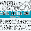 Cute Little Cat Font