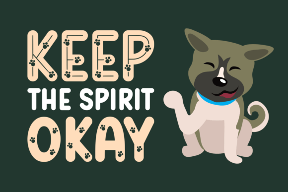 Cute Paws Font - Image 3