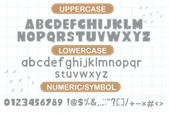Cute Stitch Font - Image 2