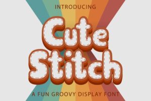 Cute Stitch Font