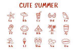 Alternative view of Cute Summer Font