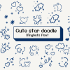 Cute Star Doodle Font