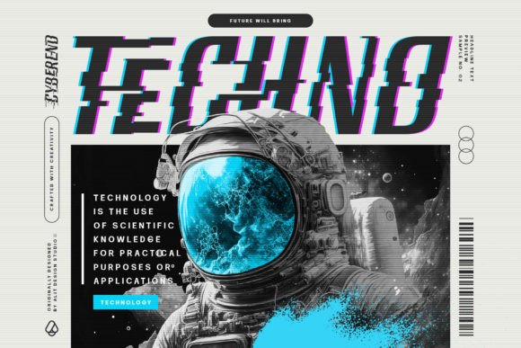 Cyberend Font - Image 4