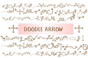 Doodle Arrow Font