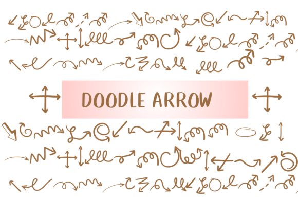 Doodle Arrow Font