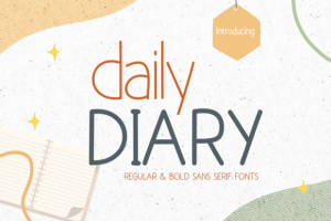 Daily Diary Font