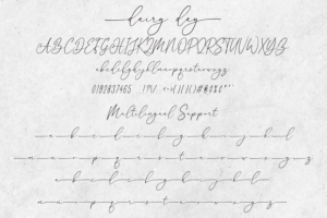 Alternative view of Dairy Day Font