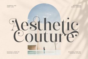 Alternative view of Daisihill Font