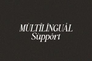 Alternative view of Dancing in the Rain Font