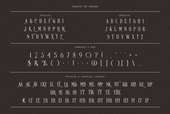 Dark Luna Font - Image 3