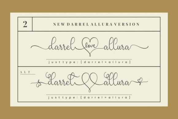 Darrel Allura Collection Font - Image 3