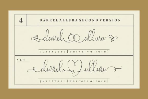 Darrel Allura Collection Font - Image 4