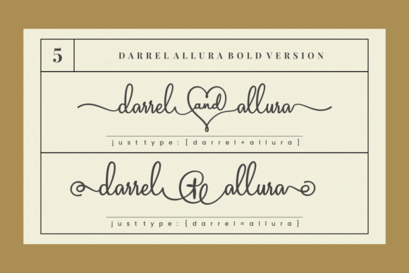 Darrel Allura Collection Font - Image 5