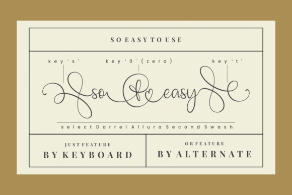 Darrel Allura Collection Font - Image 7