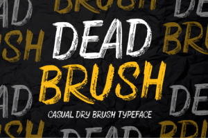 Dead Brush Font