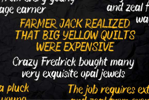 Dead Brush Font - Image 5