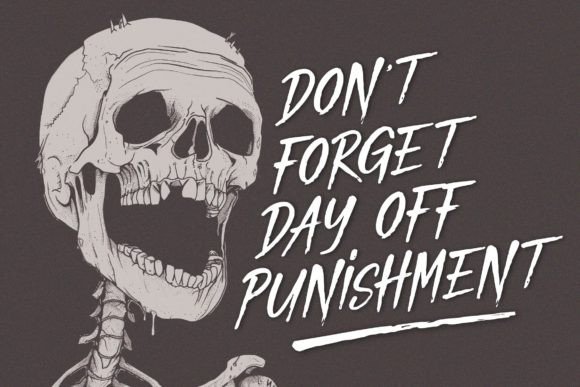 Death Rattle Font - Image 5