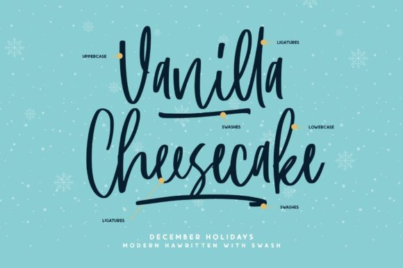 December Holidays Font - Image 8