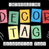 Decor Tag Font Font