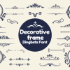 Decorative Frame Font