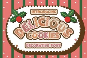 Delicious Cookies Font