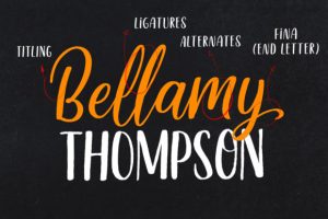Alternative view of Delight Lettering Font