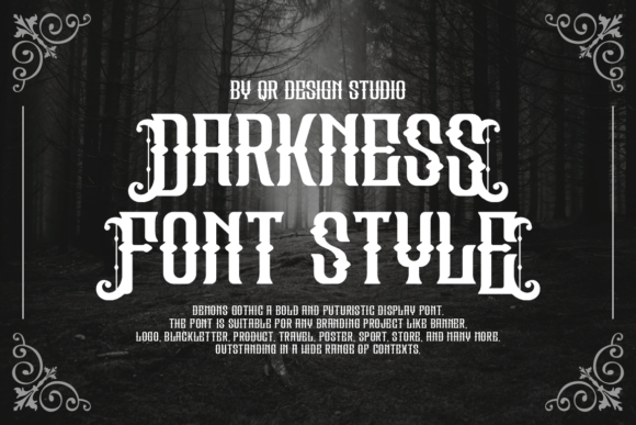 Demons Gothic Font - Image 3