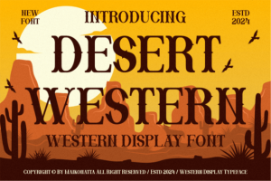 Desert Western Font