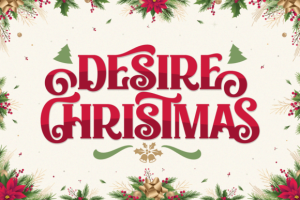 Desire Christmas Font