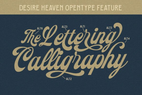 Desire Heaven Font - Image 2