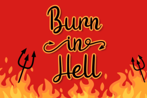 Alternative view of Devil Tail Font