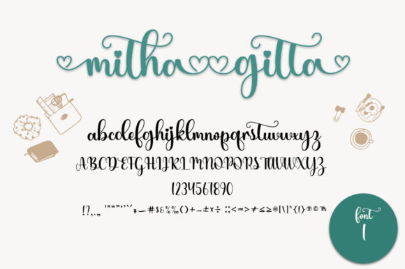 Diary Mithagitta Font - Image 7