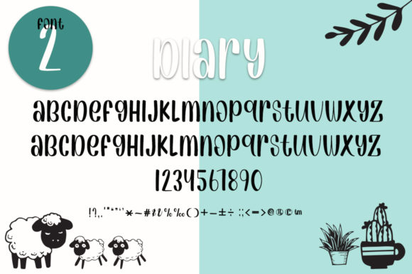 Diary Mithagitta Font - Image 9