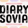 Diary Sovia Font